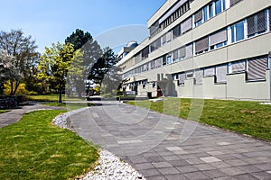 Building of astronomical institute of university in Bonn