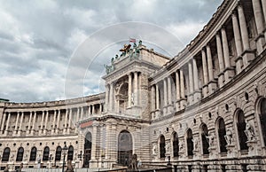 Building of the Austrian National Library.