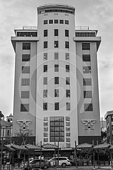 Building of Banco Popular in old San Juan, Puerto Rico