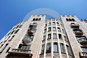 Building in Barcelona (Spain)