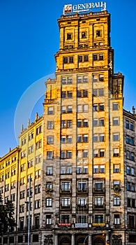 Building in Barcelona