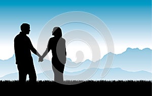 Building Beautiful Relationships Vector