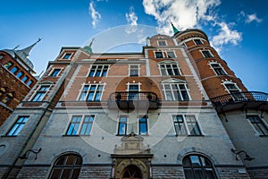 Building on Bellmansgatan in SÃ¶dermalm, Stockholm, Sweden.