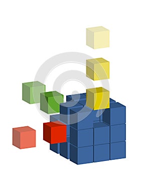 Building block photo