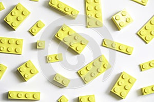 Building Blocks Similar To Legos Yellow