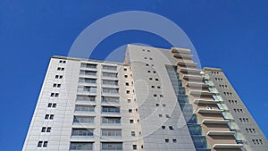 Building with the blue sky - sky scraper
