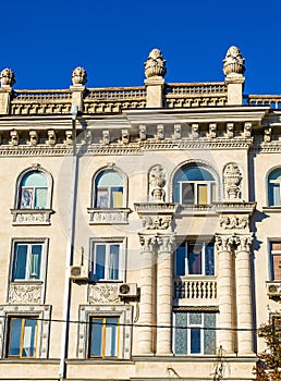 Building on Boulevard Stefan cel Mare