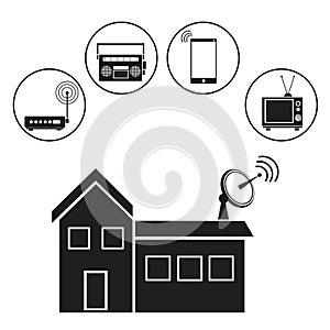 Building broadcaste tower antennas