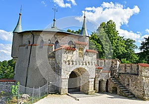 Building of the Burg Lichtenstein in Austria