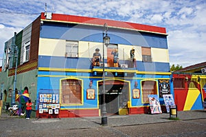 Building in Caminito, La Boca, Buenos Aires