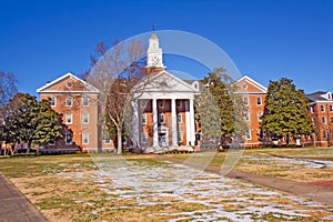 Building on the campus of a historically black uni