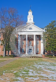 Building on the campus of a historically black uni