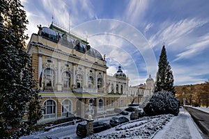 Budova z kasíno kultúrne a konferencia centrum mariánskej kúpele 