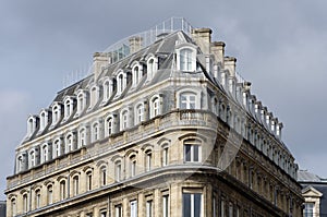 Building in center of bordeau city