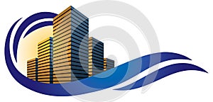 Building city logo