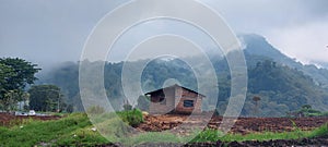 Building and the cloud skies