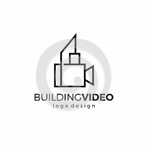 Building Combination Video Logo Design.