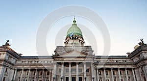 Building of Congress in Buenos Aires,