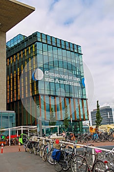 The building of Conservatorium van Amsterdam