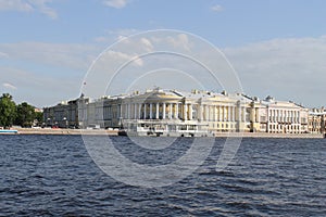 The building of the constitutional court of the Russian Federation in Saint-Petersburg