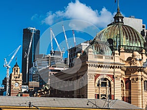 Building and construction in the city of Melbourne, Australia