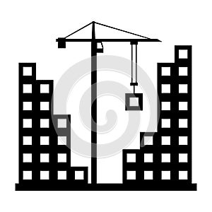 Building construction icon