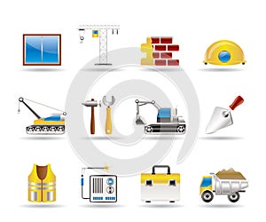 Building and construction icons 1