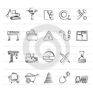 Building and Construction icons