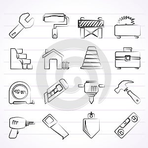 Building and construction icons
