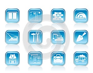 Building and construction icons