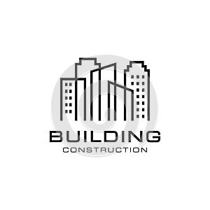 Building, Construction Logo Vector Design Template.