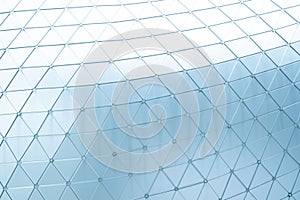 building construction of metal steel framework outdoors background and texture