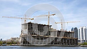 Building in construction