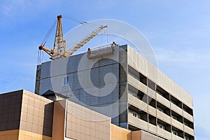 Building construction site