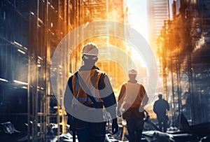 building construction site, industrial development, construction site engineering,