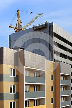 Building construction site