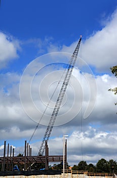 Building Construction With Use of Crain