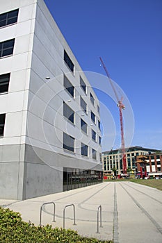 Building Corner & Crane