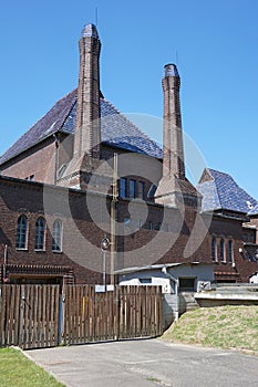 Building of the crematorium