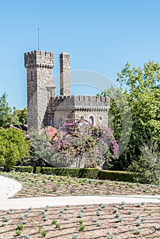 Building of Cultursintra at the Palace Quinta da Regaleira in Sintra, Portugal