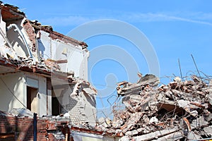 Building demolition