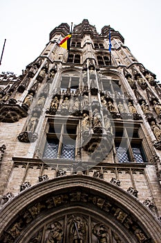 Building detail in Grand Place