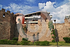 The building in Durres, Albania