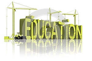 Building education learn knowledge go to school