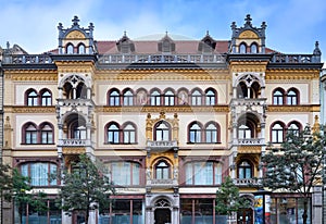 building of the ELTE University of Budapest
