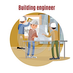 Building Engineering Concept
