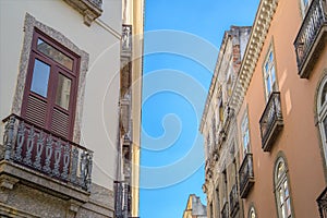 Building facade of downtown Rio de Janeiro