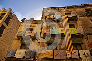 Facade of the building in Reus