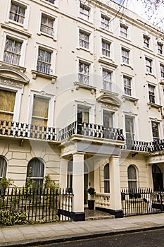 Building facade in London