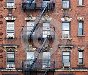 Building facade in New York City